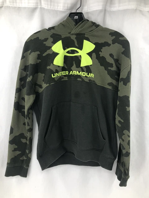 Felpa con cappuccio mimetica Under Armour rivale pile ragazzi grande logo 25UOFDB04F gioventù XL 2