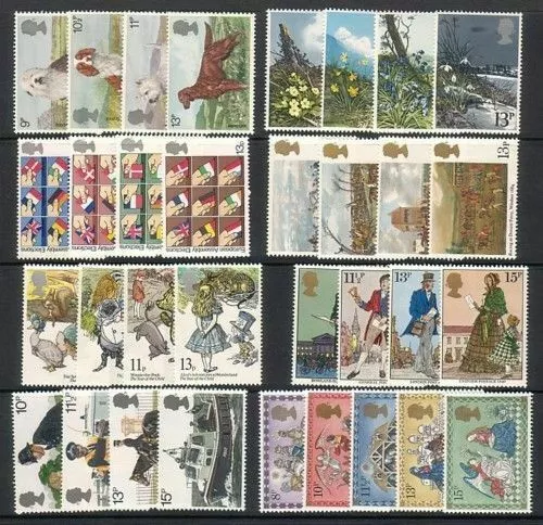 GB 1979 Commemorative Stamps, Year Set~Unmounted Mint~UK Seller