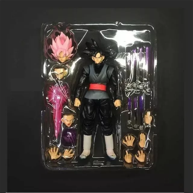 14cm Anime Dragon Ball Black Goku Zamasu Action Figure Super Saiyan