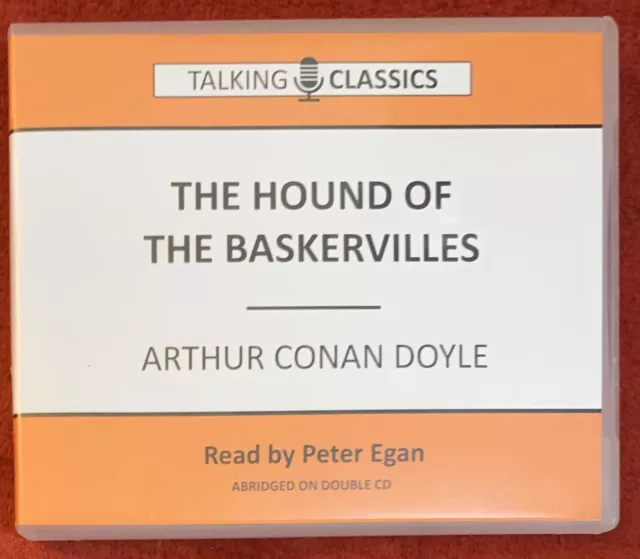 Arthur Conan Doyle THE HOUND OF THE BASKERVILLES Talking Classics Audio CD Book