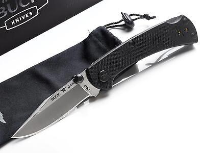 Buck 112 Ranger Slim Pro TRX S30V EDC Folding Pocket Knife Black G10 USA 112BKS3