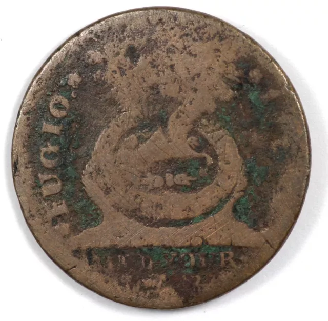 1787 Fugio Colonial Copper US Cent 1C