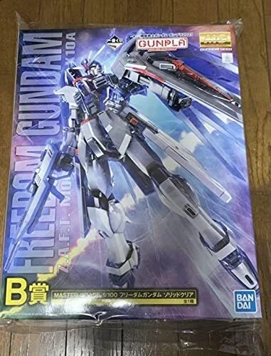 Gunpla Ichiban Kuji Prize-B Freedom Gundam Solid Clear Model kit Bandai Robot