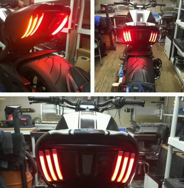 Ducati Diavel LED Courir / Turn / Frein Signaux (US Modèle) - New Rage Cycles