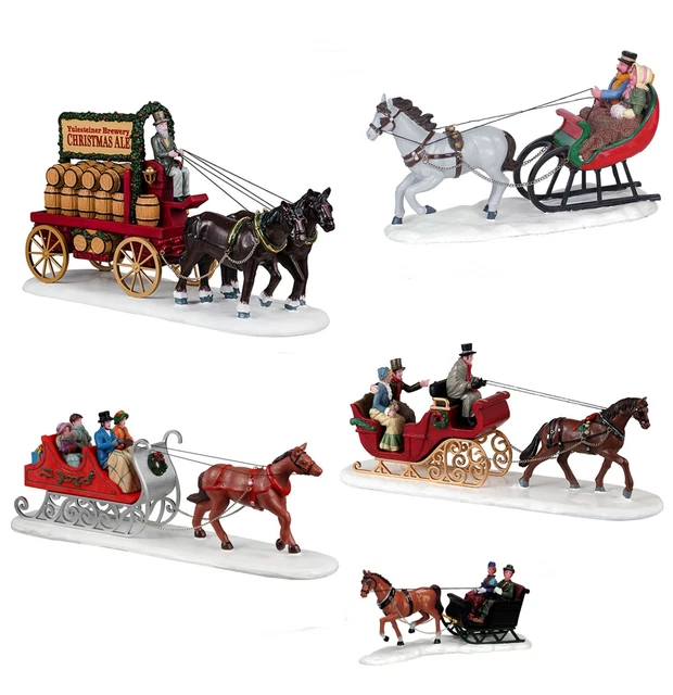 Lemax 34122 Christmas Van - Accessorio Per Villaggio Natalizio, Collezione Christmas Village