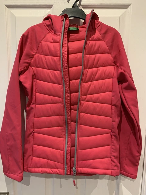MOUNTAIN WAREHOUSE Girls Pink Hooded Coat Age 11-12 Years New Without Tags