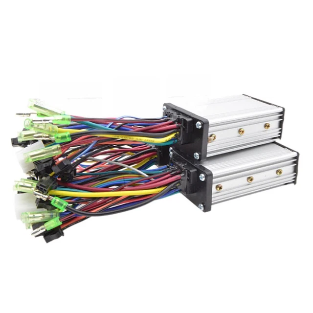 Centralina Per Monopattino Elettrico E Bici - 12V/24V/36V/48V 500W/800W Per Motore Spazzolato - Controller In Alluminio Con Protezione Impermeabile