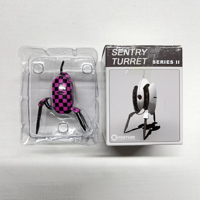 NEW Rare Portal Sentry Turret Series 2 NECA Wizkids Blind Box CHASE Error Pink