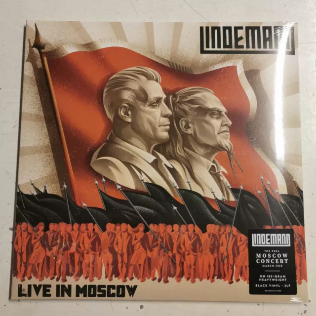 Lindemann - Live In Moscow - 2x Vinyl LP - Rammstein