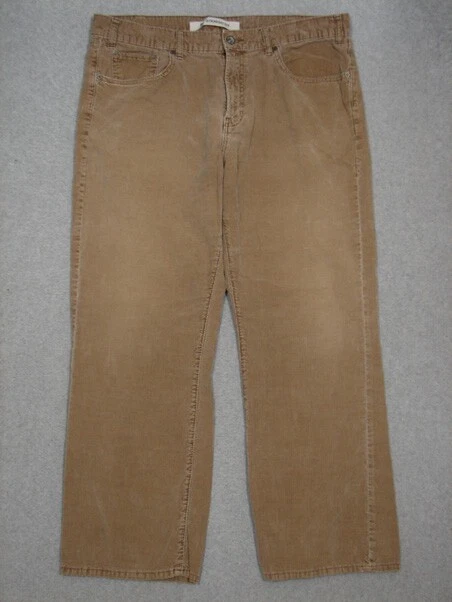 QH13401 **GAP** STRAIGHT LEG CORDUROY JEANS 38x30 (msr 38"x29") BEIGE