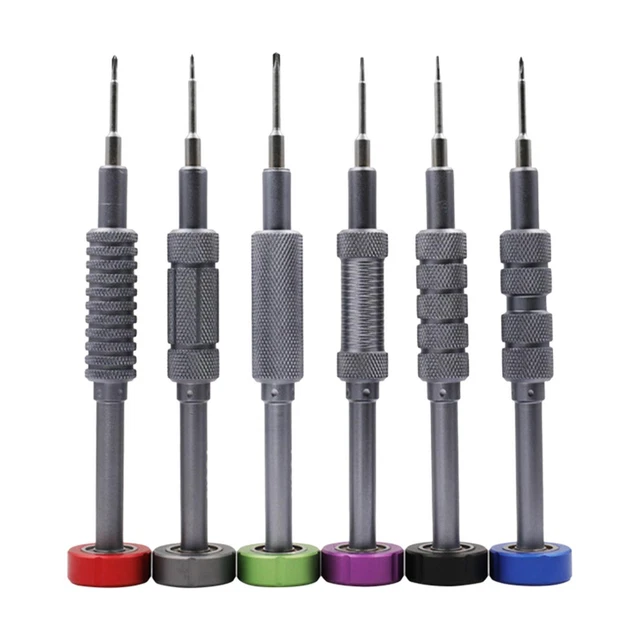 6Pcs Magnetic Precision Screwdrivers Kit Electronics Computer Repair Tool