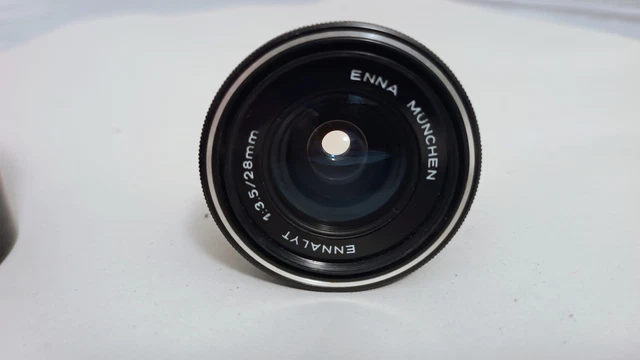 ENNA MUNCHEN ENNALYT 35mm 1:3.5 /28mm M42 Vintage Camera lens, m/i