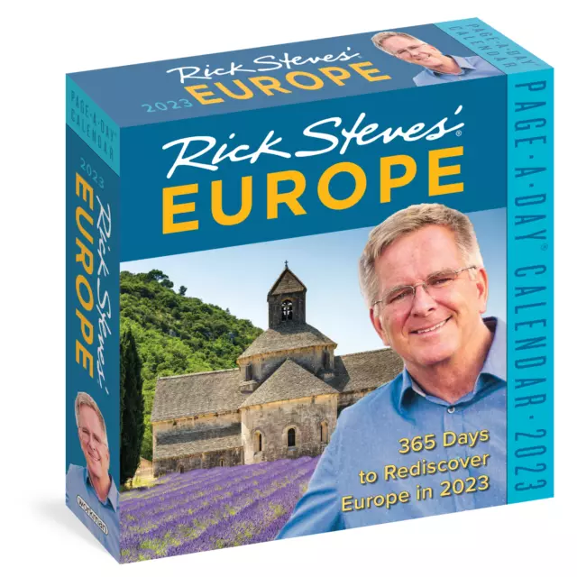 WORKMAN RICK STEVES’ Europe PageADay Calendar 2023 w 16.99 PicClick
