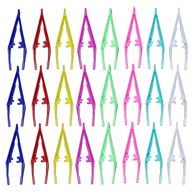 24 un. pinzas pinzas de diferentes colores Girl Make -up -clips duraderos