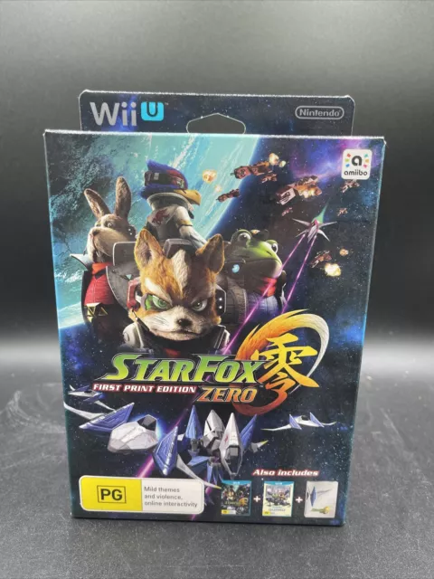 Star Fox Zero + Star Fox Guard (Wii U, 2016) cib excellent