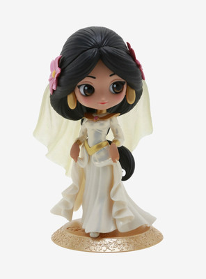 Disney Princesse Jasmine Dreamy Wedding Dress Mariee Anime Figure Aladdin Q Posket Eur 48 61 Picclick Fr