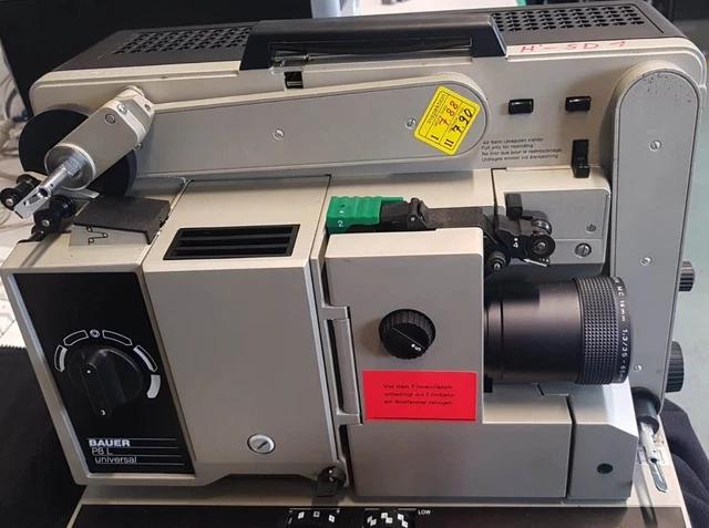 Proyector de películas BAUER P8 L Uversal maleta incluida