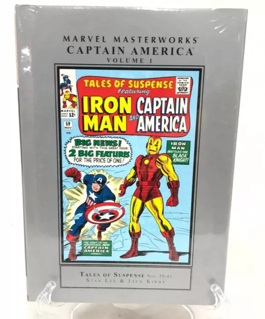 Captain America Volume 1 Lee Kirby Marvel Masterworks HC Hardcover New Sealed