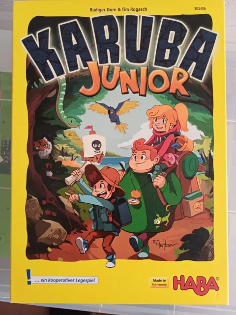 HABA Karuba Junior 1 - 4 Spieler ab 4 Jahre Abenteuerspiel