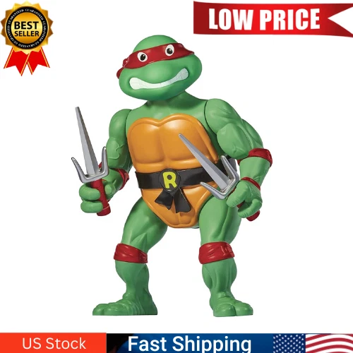 Teenage Mutant Ninja Turtles: 12” Original Classic Raphael Giant Figure New