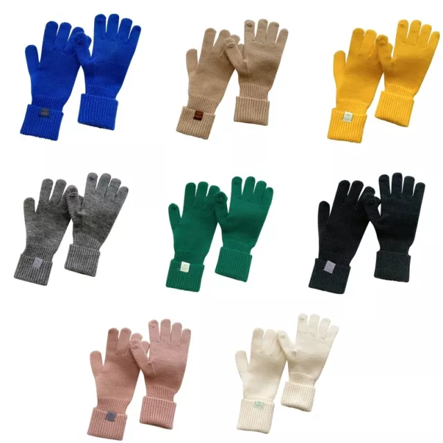 Winter Gloves for Elastic Cuff Gloves Crochet Winter Crochet Gloves