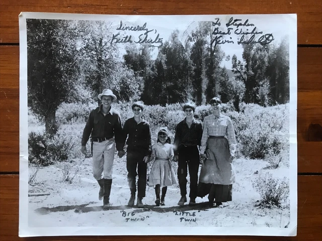 THE MONROES AUTOGRAPHS. Keith & Kevin Schultz.TV Show 1960s Michael