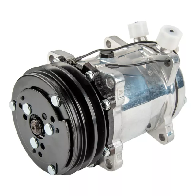 AC Compressor w/Clutch For 1985-1990 Jeep Cherokee 2.1L 2.5L For Sanden SD508