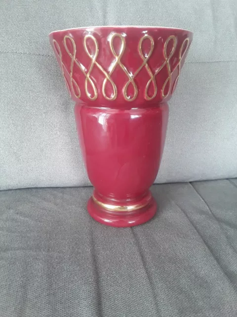 Vase Ancien Saint Clement Style Art Deco 4051-1