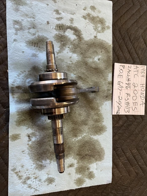 1984 Honda ATC 200 ES crankshaft crank