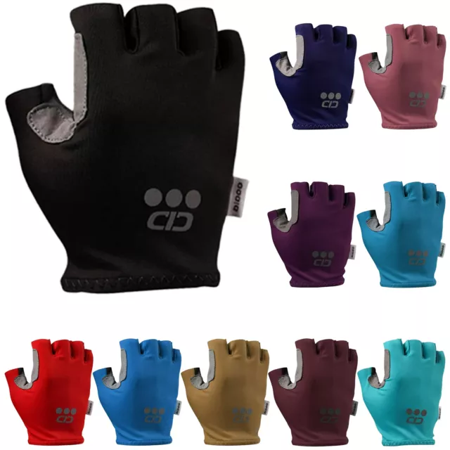 Didoo Men Cycling Gloves Half Finger Breathable Fingerless Bicycle Summer Sports