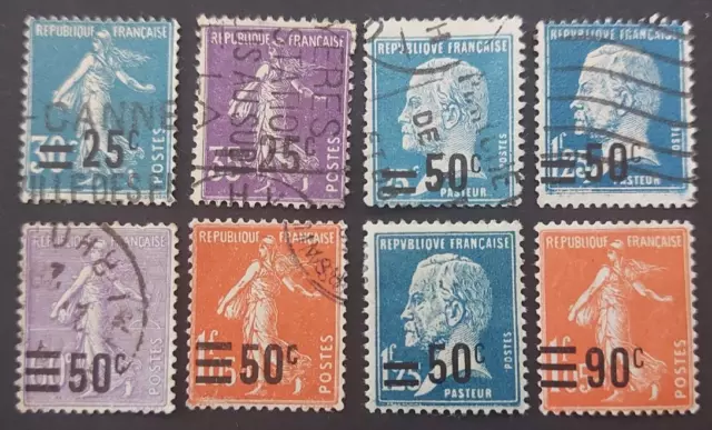 France Stamps 1926-7 Yv217+ Used + 2Mh  (768A)