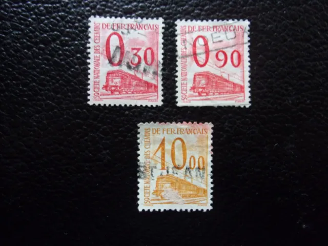 FRANCE - timbre yvert/tellier colis postaux n° 34 40 46 obl (A22)
