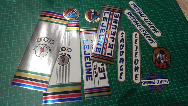 LEJE301 STICKERS DECALS LEJEUNE vélo bike bicycle