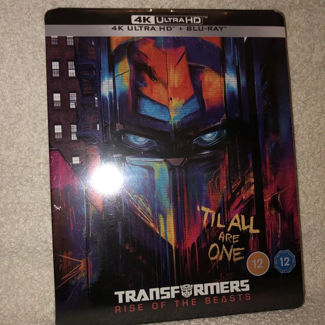 TRANSFORMERS: RISE OF The Beasts 4k Uhd Steelbook UK Etd NEW SEALED EUR