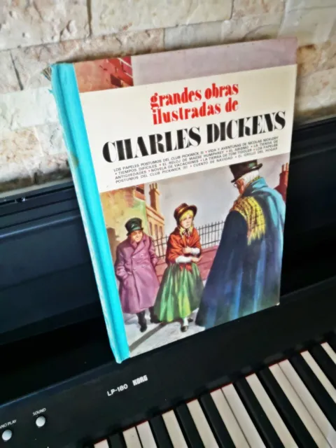Charles Dickens. Grandes Obras Ilustradas. Usado.