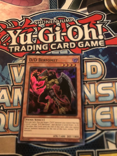 Yugioh D/D Berfomet  OP19-EN007 Super Rare Unlimited Near Mint