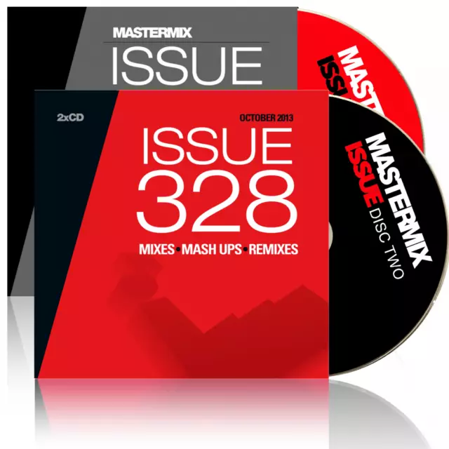 Mastermix Issue 328 DJ CD Set Continuous Mixes Remixes ft Calvin Harris Megamix