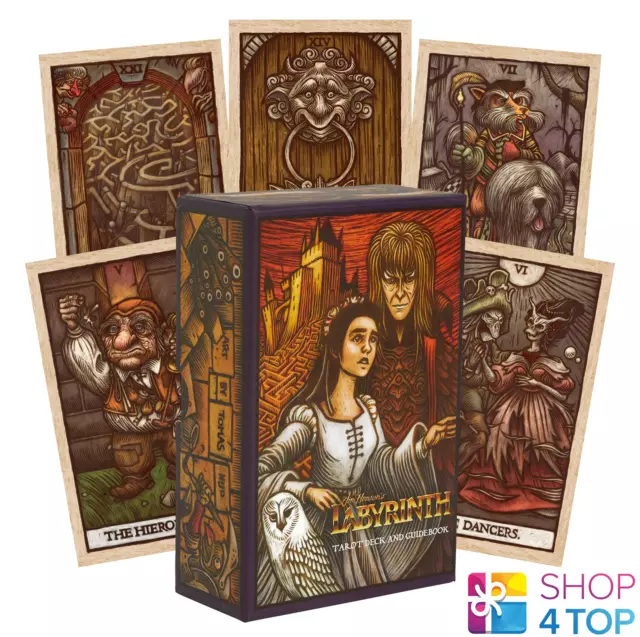 Labyrinth Tarot Karten Deck Und Leitbuch Insight Editions Disney Jim Henson Neu