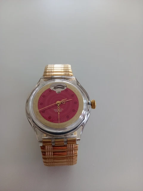 Bracelet De Montre Extensible Vintage Style Années 50/60 - Largeur 15 Mm Plaqué Or - Neuf