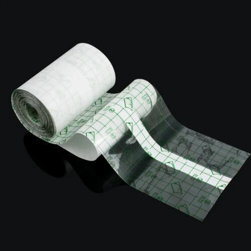 Adhesivo Herida Impermeable Transparente Médico 20 cm*10 m Aderezo Fijación Carejoy