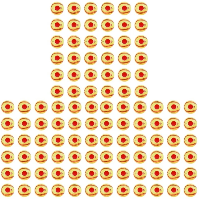 600 Pcs jewelry making baseball Plastic Loose Beads for bracelets Perles Acryliq