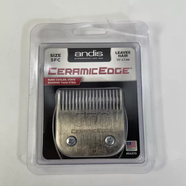 Andis CeramicEdge 5FC 64370 Clipper Blade NEW SEALED Dog Grooming 6.3mm