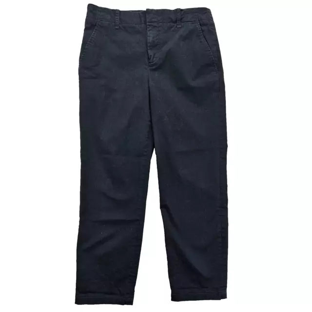 Vince Tapered Leg Ankle Trouser Women's Sz 8 ( 32 x 25 ) Navy Blue Work Pants