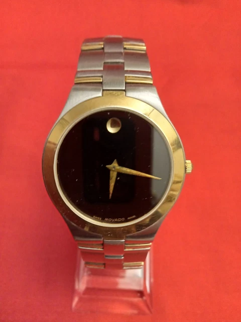 MOVADO MUSEUM Men's Swiss Quartz Wristwatch 81.G2.1889.