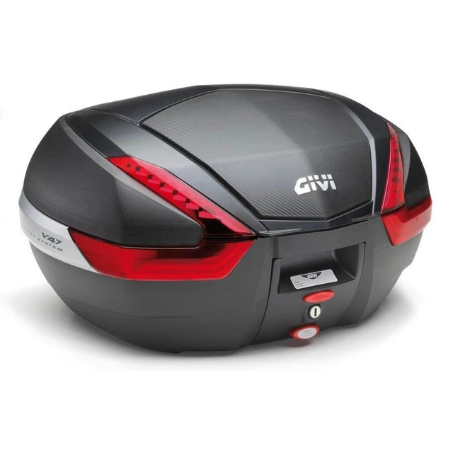 DLM30B DLM30B BAULETTO VALIGIA MOTO GIVI TREKKER DOLOMITI 30LT ALLUMINIO NERO MONOKEY - 7