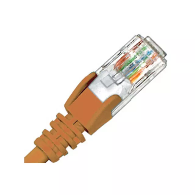 Hypertec CAT5e Patch Lead Orange 5m