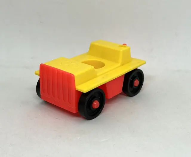 Vintage Fisher Price Little People Airport Tram Truck Vehicle 1970's Rare