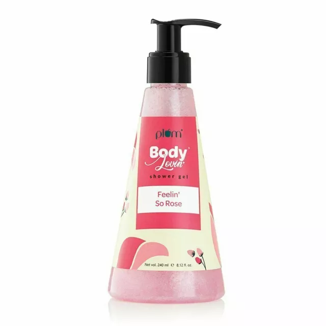 Plum BodyLovin Feelin So Rose Shower Gel For All Skin Types 240 ml