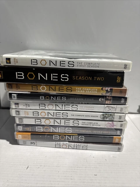 BONES DVD TV Series 10 Seasons (1-9, final chapter) $80.00 - PicClick CA