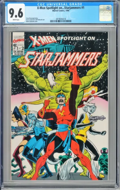 X-Men Spotlight on...Starjammers #1 CGC 9.6 (1990) Marvel